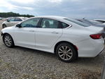 2015 Chrysler 200 C White vin: 1C3CCCCB4FN618991