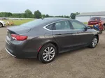 2016 Chrysler 200 C Gray vin: 1C3CCCCB4GN147250