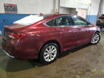 2015 Chrysler 200 C Red vin: 1C3CCCCB5FN559434