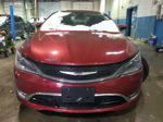 2015 Chrysler 200 C Красный vin: 1C3CCCCB5FN559434