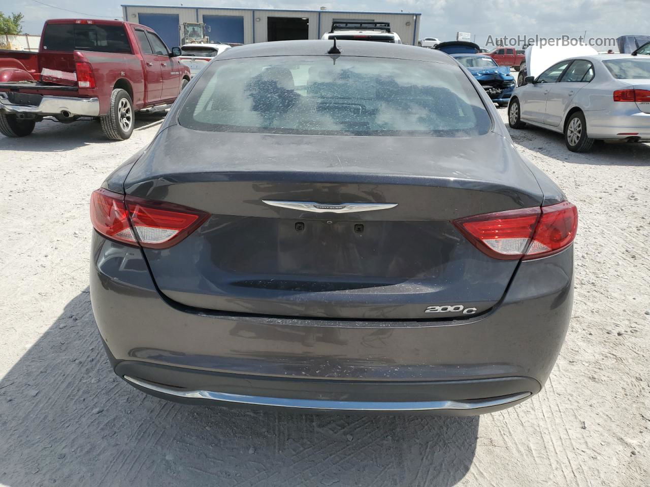 2015 Chrysler 200 C Черный vin: 1C3CCCCB5FN559725