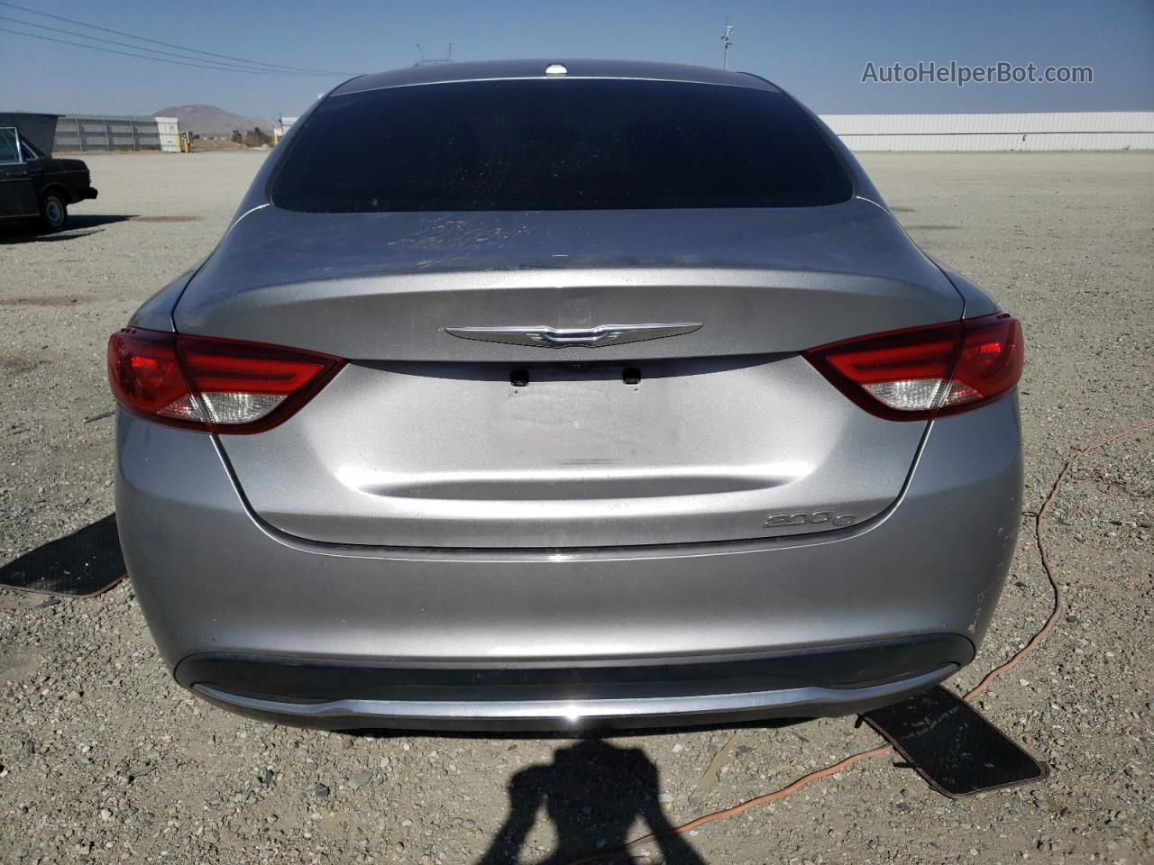 2015 Chrysler 200 C Серебряный vin: 1C3CCCCB5FN643480