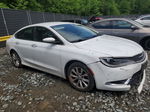 2016 Chrysler 200 C White vin: 1C3CCCCB5GN110093