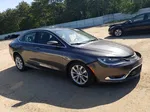 2015 Chrysler 200 C Gray vin: 1C3CCCCB6FN544764