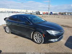 2015 Chrysler 200 C Black vin: 1C3CCCCB8FN559718