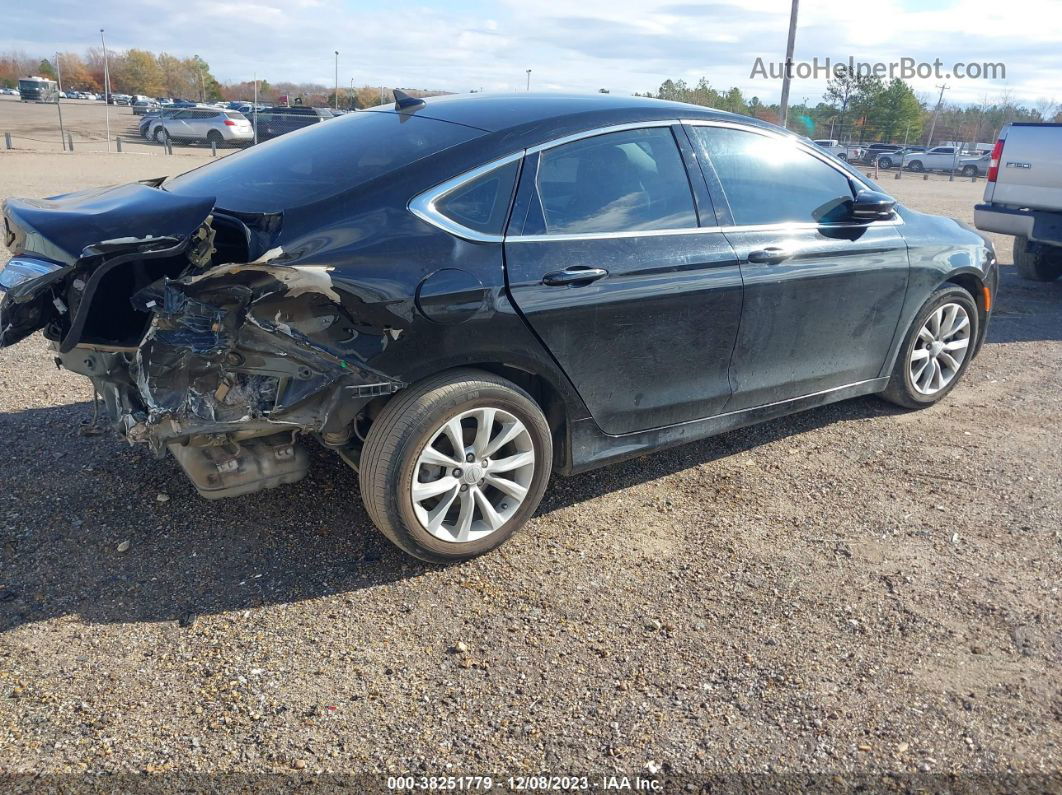 2015 Chrysler 200 C Black vin: 1C3CCCCB8FN559718