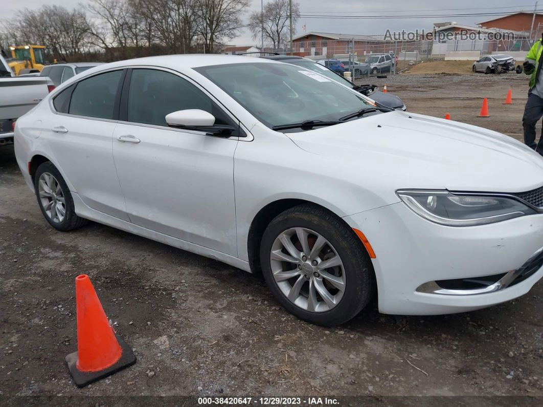 2015 Chrysler 200 C Белый vin: 1C3CCCCB8FN603510