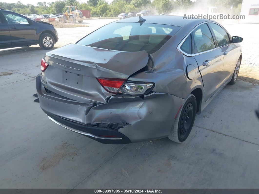 2015 Chrysler 200 C Silver vin: 1C3CCCCB8FN732458