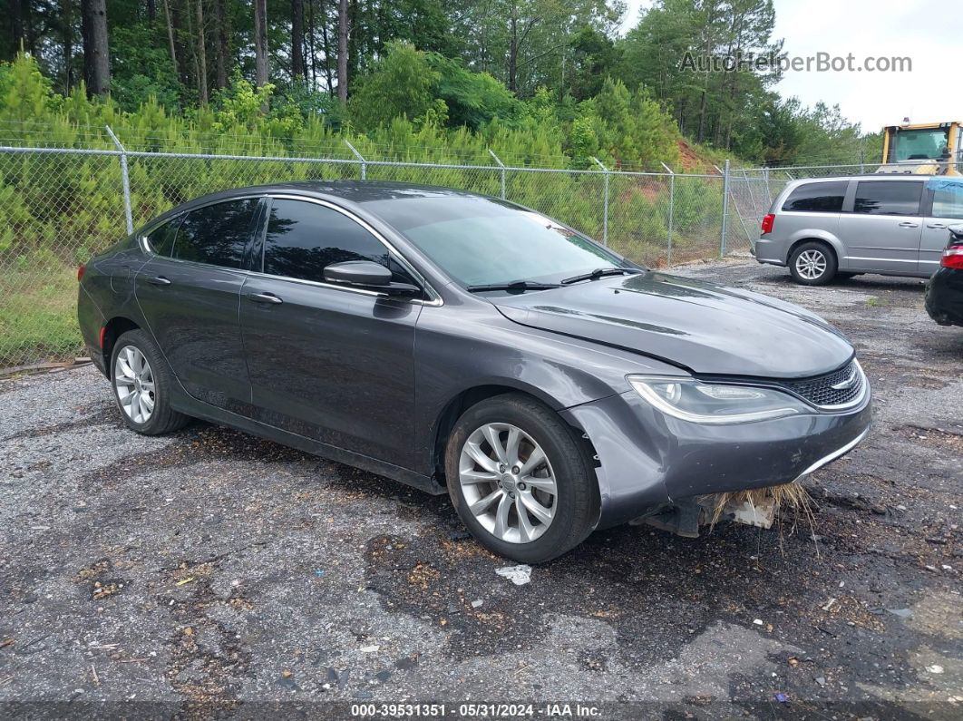 2016 Chrysler 200 C Черный vin: 1C3CCCCB8GN100738