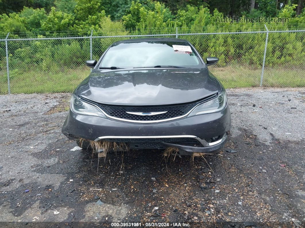 2016 Chrysler 200 C Черный vin: 1C3CCCCB8GN100738