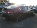 2015 Chrysler 200 C Black vin: 1C3CCCCBXFN672554