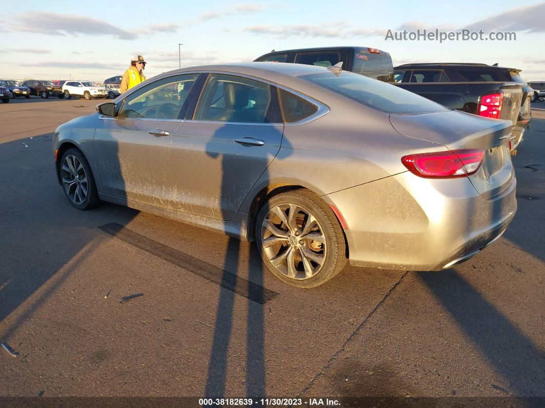 2015 Chrysler 200 C Silver vin: 1C3CCCCG1FN509688