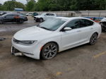 2015 Chrysler 200 C White vin: 1C3CCCCG1FN552136