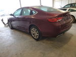 2015 Chrysler 200 C Maroon vin: 1C3CCCCG2FN565588