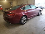 2015 Chrysler 200 C Maroon vin: 1C3CCCCG2FN565588