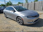 2016 Chrysler 200 C Silver vin: 1C3CCCCG3GN162429