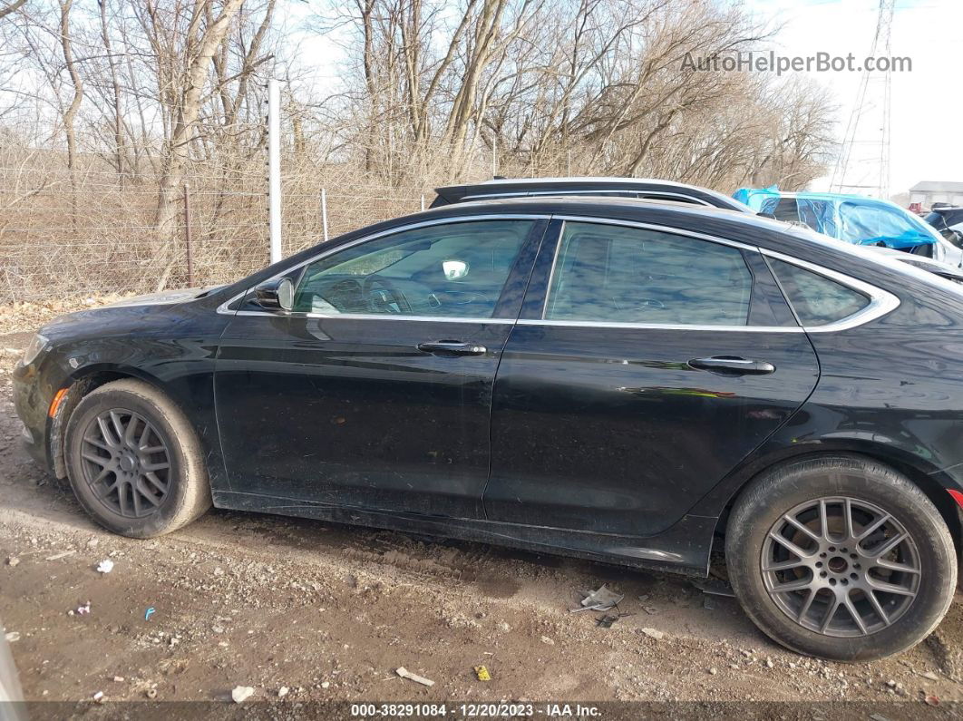 2015 Chrysler 200 C Черный vin: 1C3CCCCG4FN528042