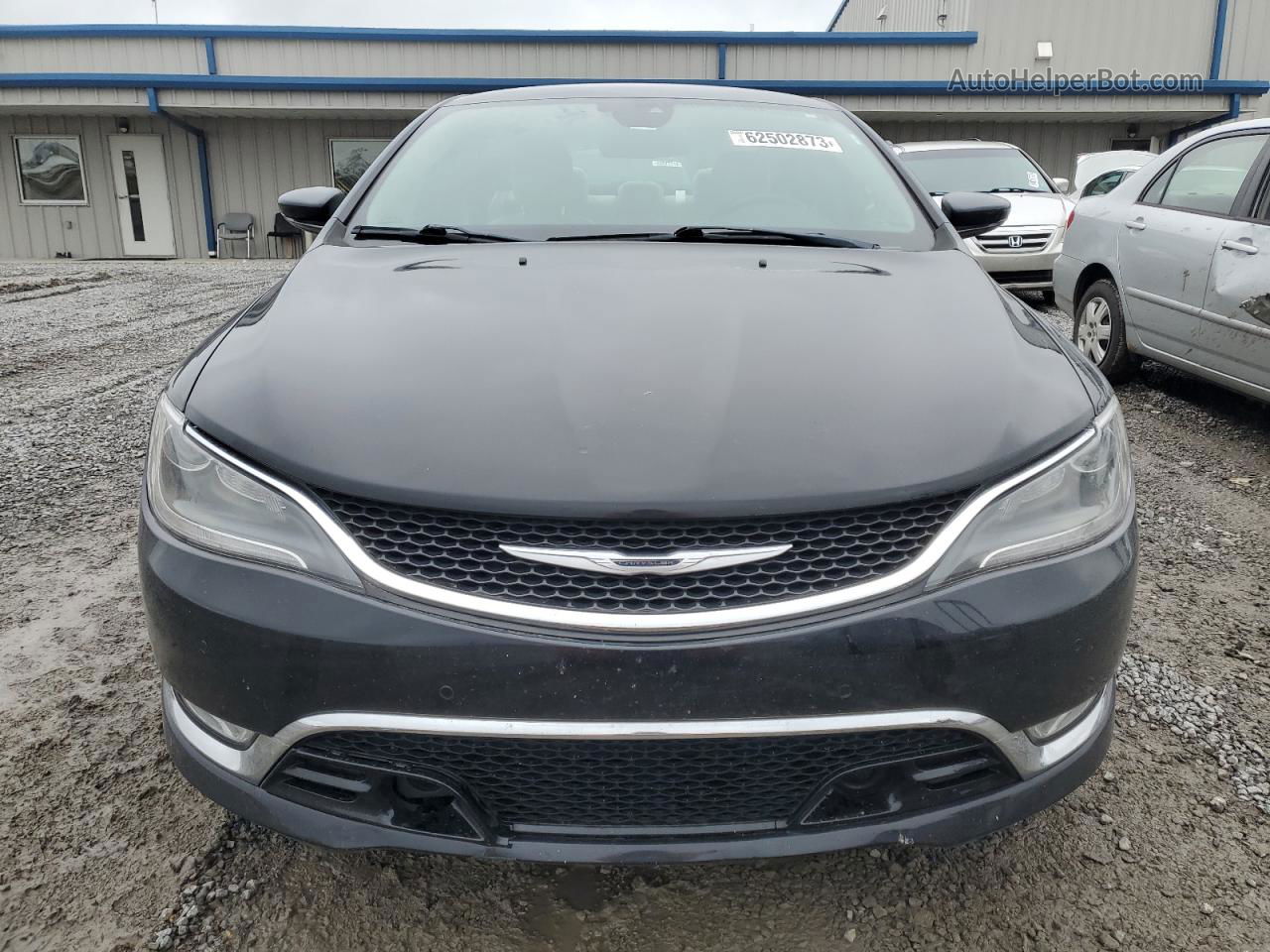 2015 Chrysler 200 C Черный vin: 1C3CCCCG4FN565446