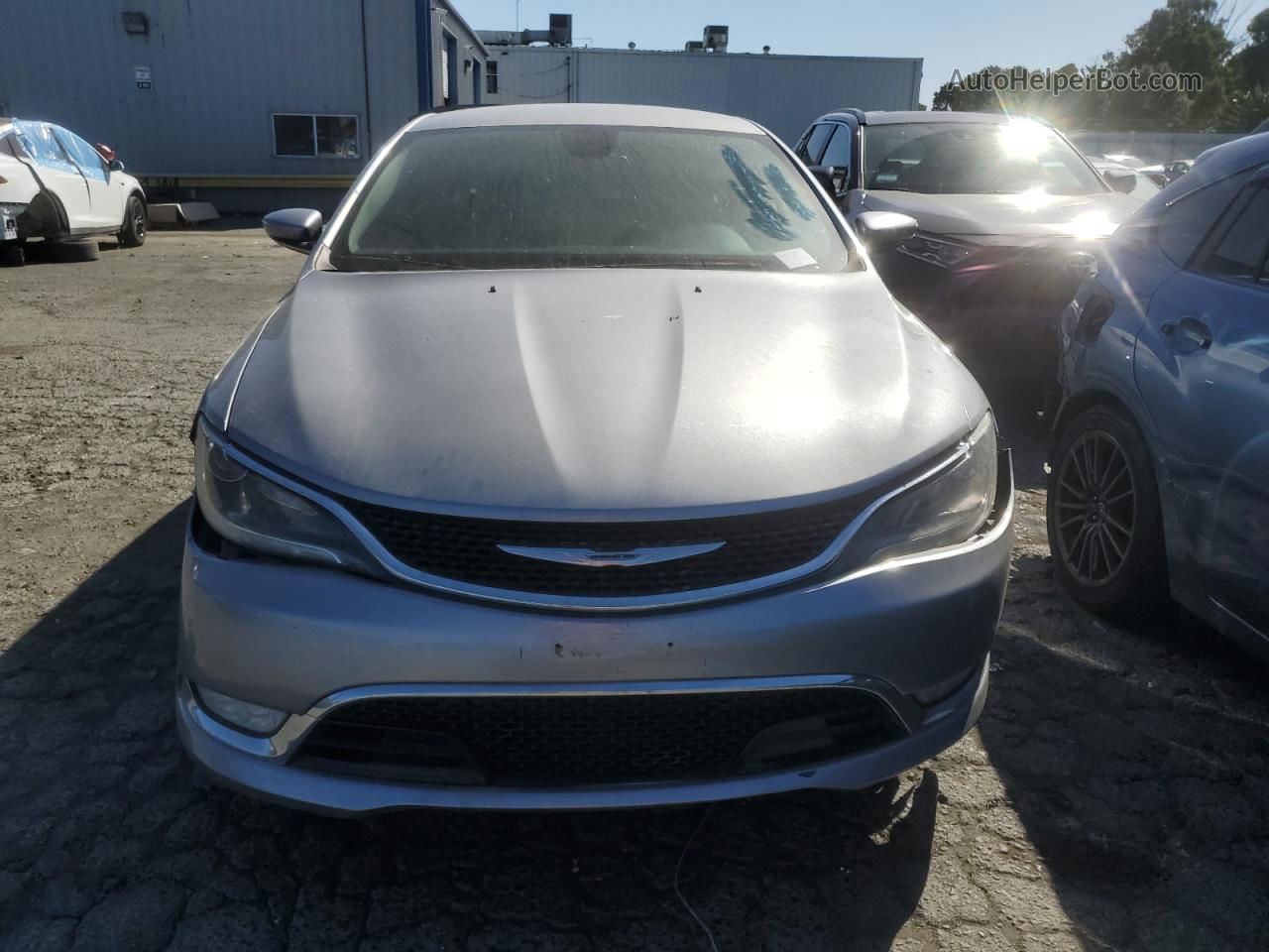 2015 Chrysler 200 C Silver vin: 1C3CCCCG4FN651307