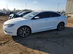 2015 Chrysler 200 C White vin: 1C3CCCCG4FN678331