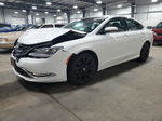 2015 Chrysler 200 C White vin: 1C3CCCCG5FN520208