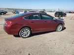 2015 Chrysler 200 C Red vin: 1C3CCCCG5FN572325