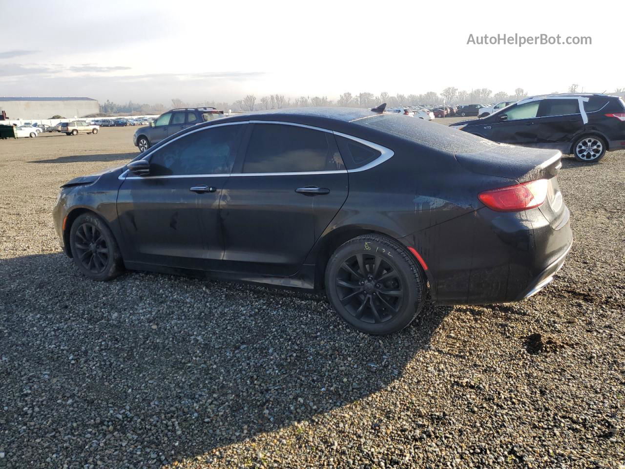 2015 Chrysler 200 C Black vin: 1C3CCCCG6FN514269