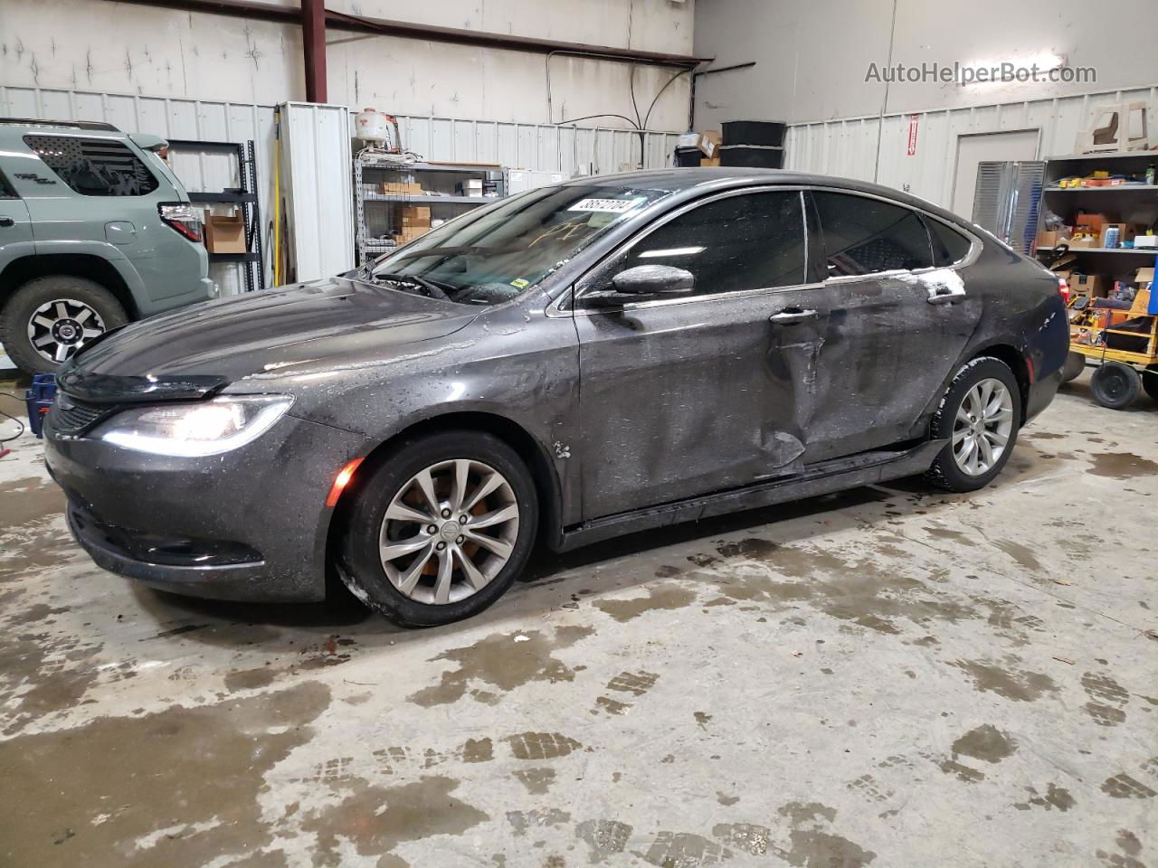 2015 Chrysler 200 C Silver vin: 1C3CCCCG6FN584192