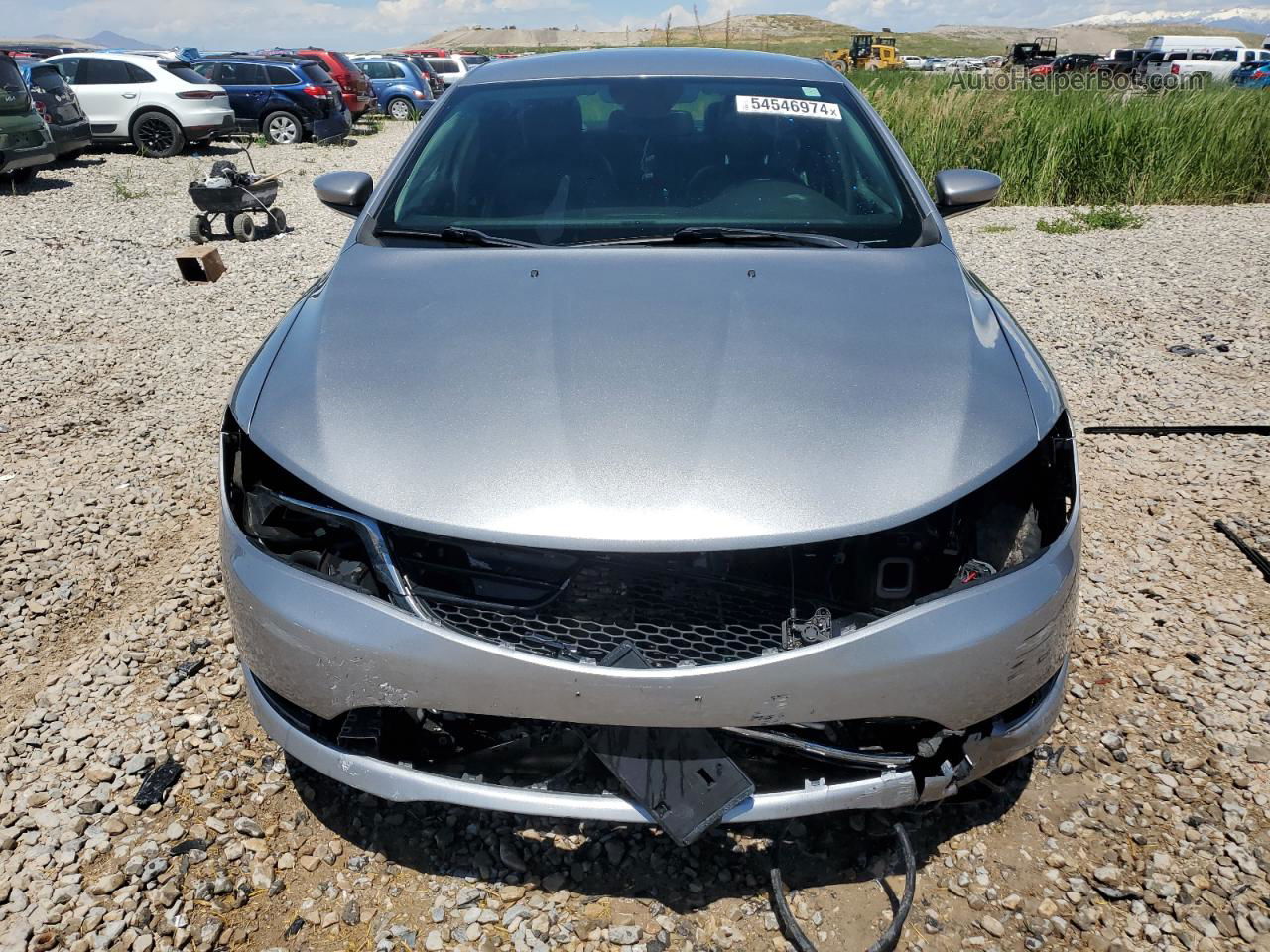 2015 Chrysler 200 C Silver vin: 1C3CCCCG7FN515155