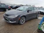 2015 Chrysler 200 C Угольный vin: 1C3CCCCG7FN580894