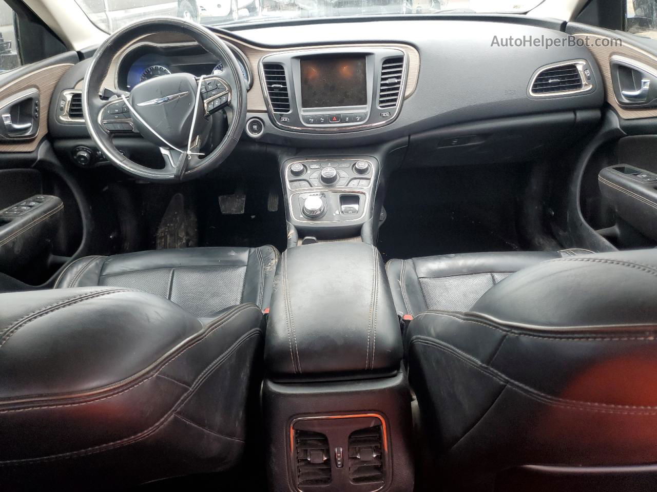 2015 Chrysler 200 C Серый vin: 1C3CCCCG7FN619869