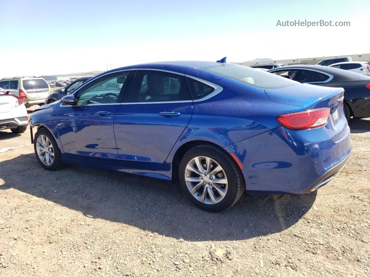 2015 Chrysler 200 C Blue vin: 1C3CCCCG7FN627616