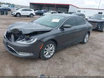 2015 Chrysler 200 C Gray vin: 1C3CCCCG8FN510076