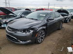 2015 Chrysler 200 C Charcoal vin: 1C3CCCCG8FN510482