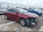 2016 Chrysler 200 C Maroon vin: 1C3CCCCG8GN162989