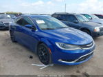 2015 Chrysler 200 C Blue vin: 1C3CCCCGXFN519507