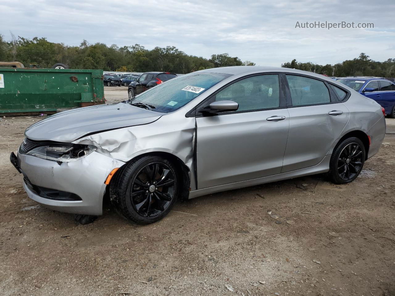 2015 Chrysler 200 S Gray vin: 1C3CCCDG3FN615784