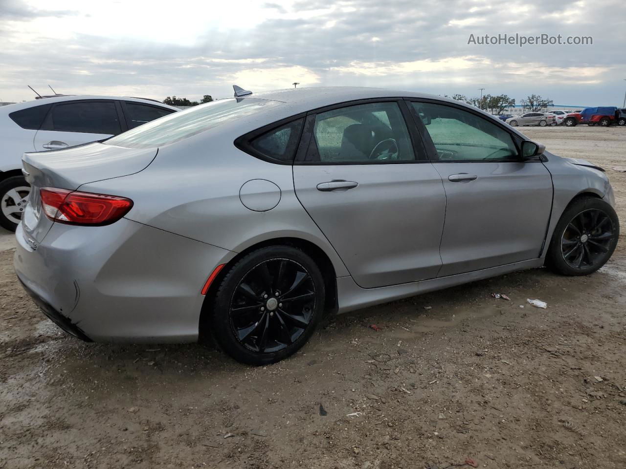 2015 Chrysler 200 S Серый vin: 1C3CCCDG3FN615784