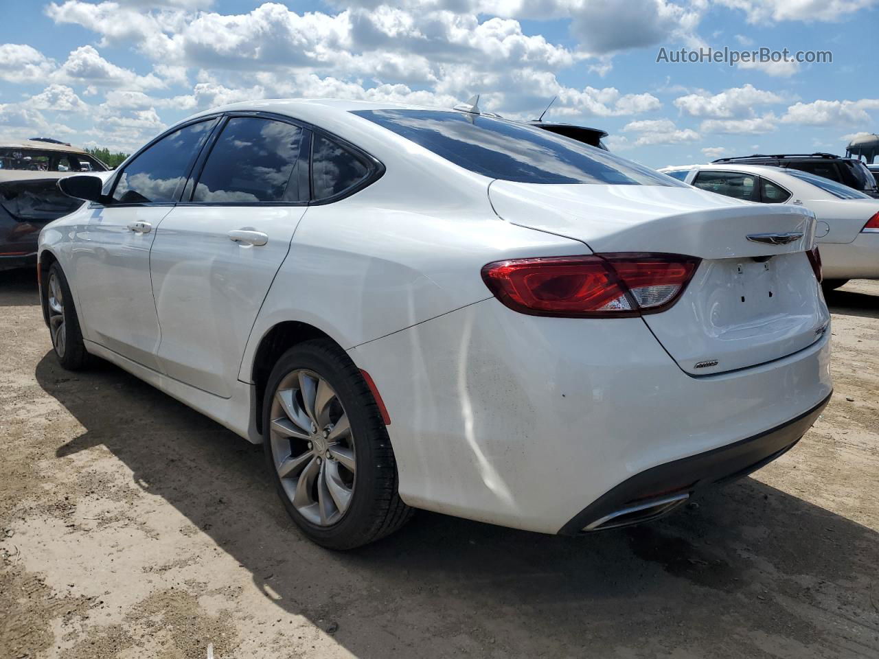 2016 Chrysler 200 S Белый vin: 1C3CCCDG3GN126156