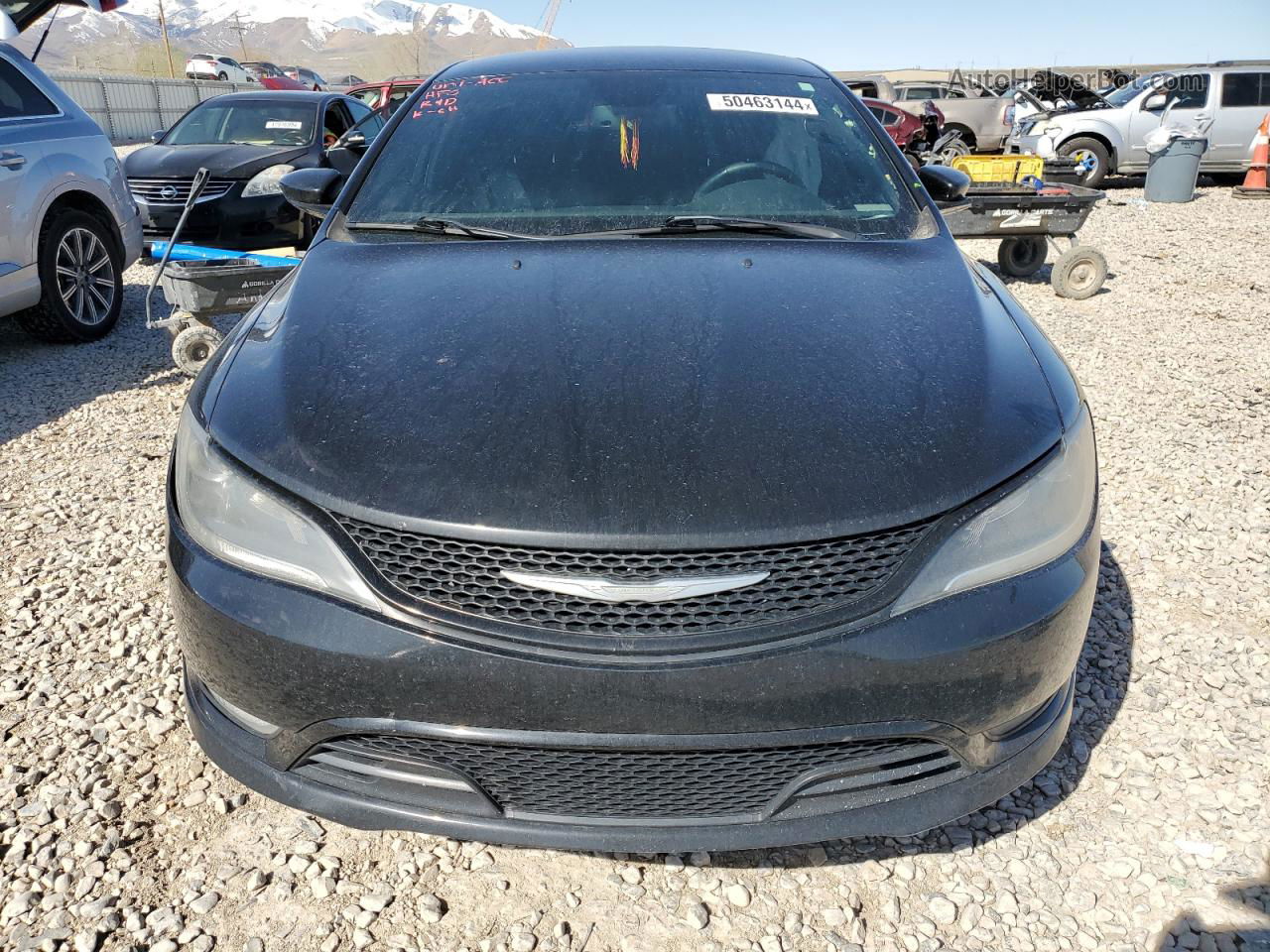 2015 Chrysler 200 S Black vin: 1C3CCCDG4FN678442