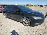 2015 Chrysler 200 S Black vin: 1C3CCCDG4FN678442