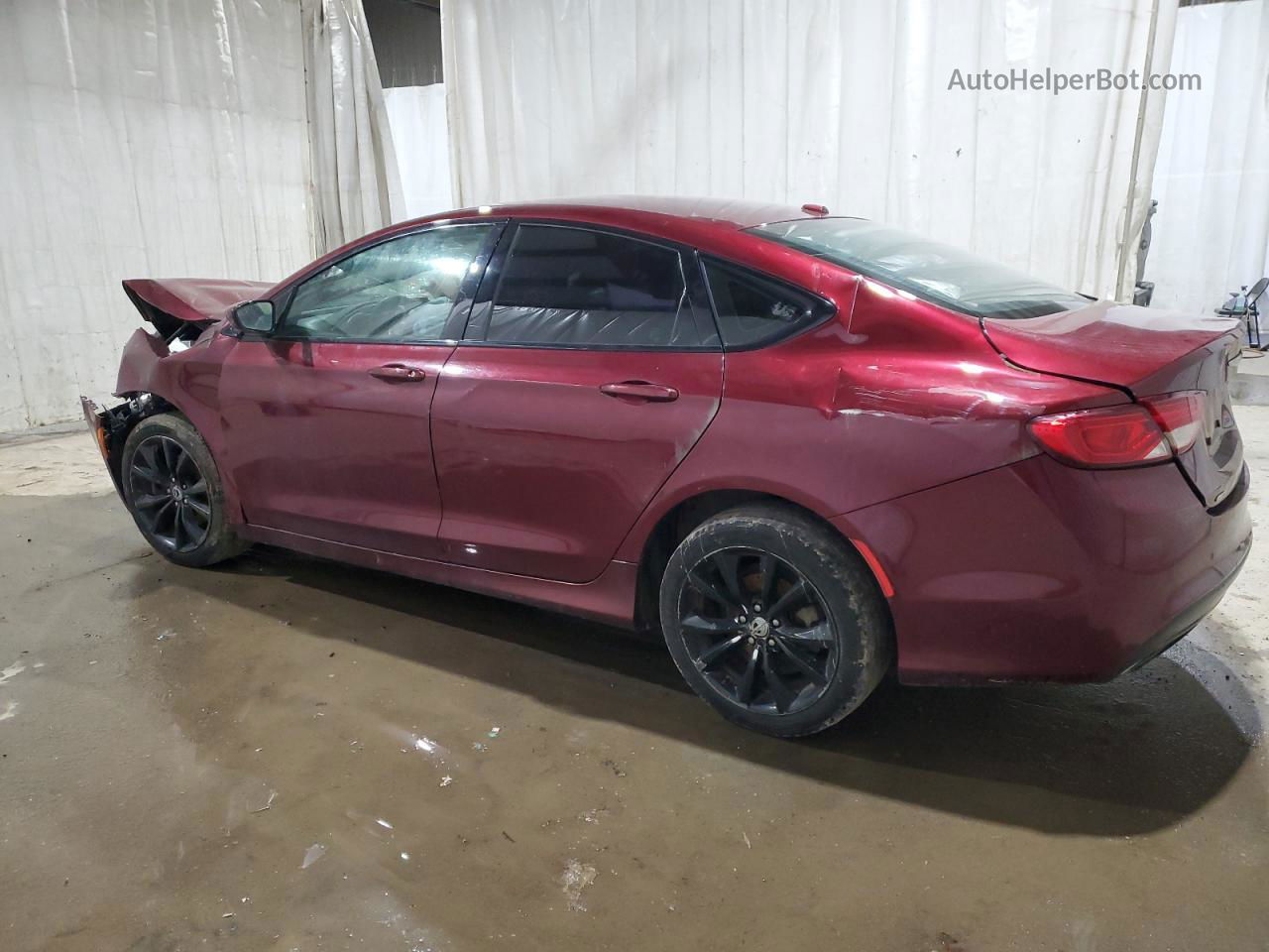 2015 Chrysler 200 S Burgundy vin: 1C3CCCDG4FN683592