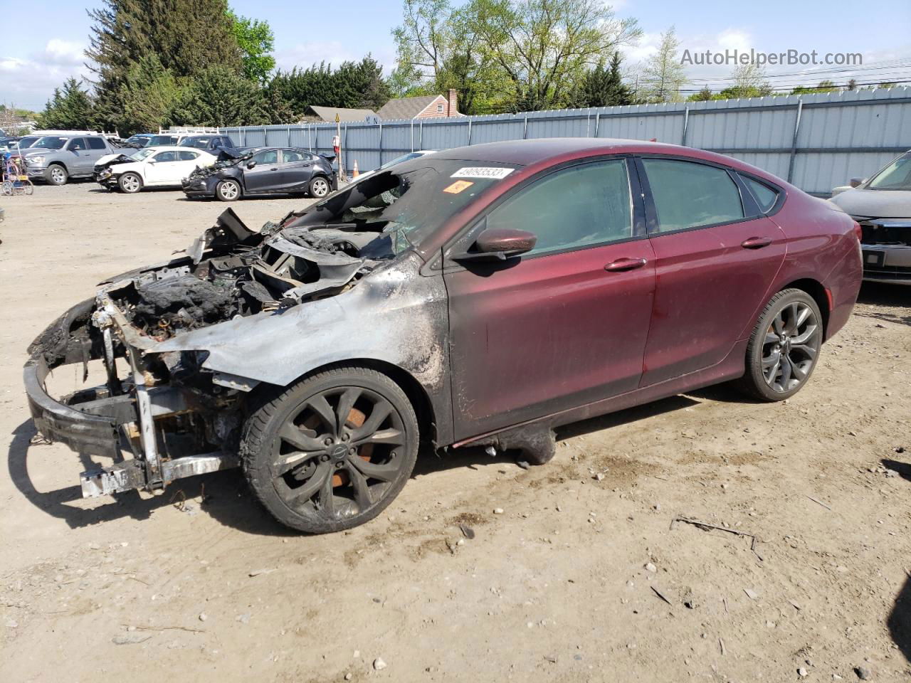 2016 Chrysler 200 S Red vin: 1C3CCCDG4GN119748