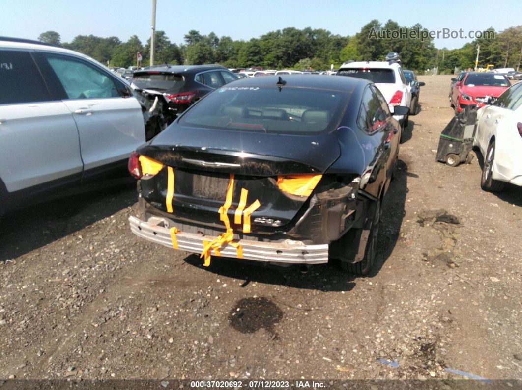 2016 Chrysler 200 S Black vin: 1C3CCCDG4GN163331