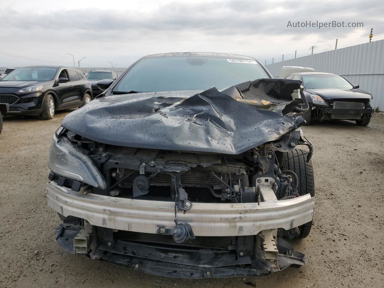 2015 Chrysler 200 S Черный vin: 1C3CCCDG5FN664582