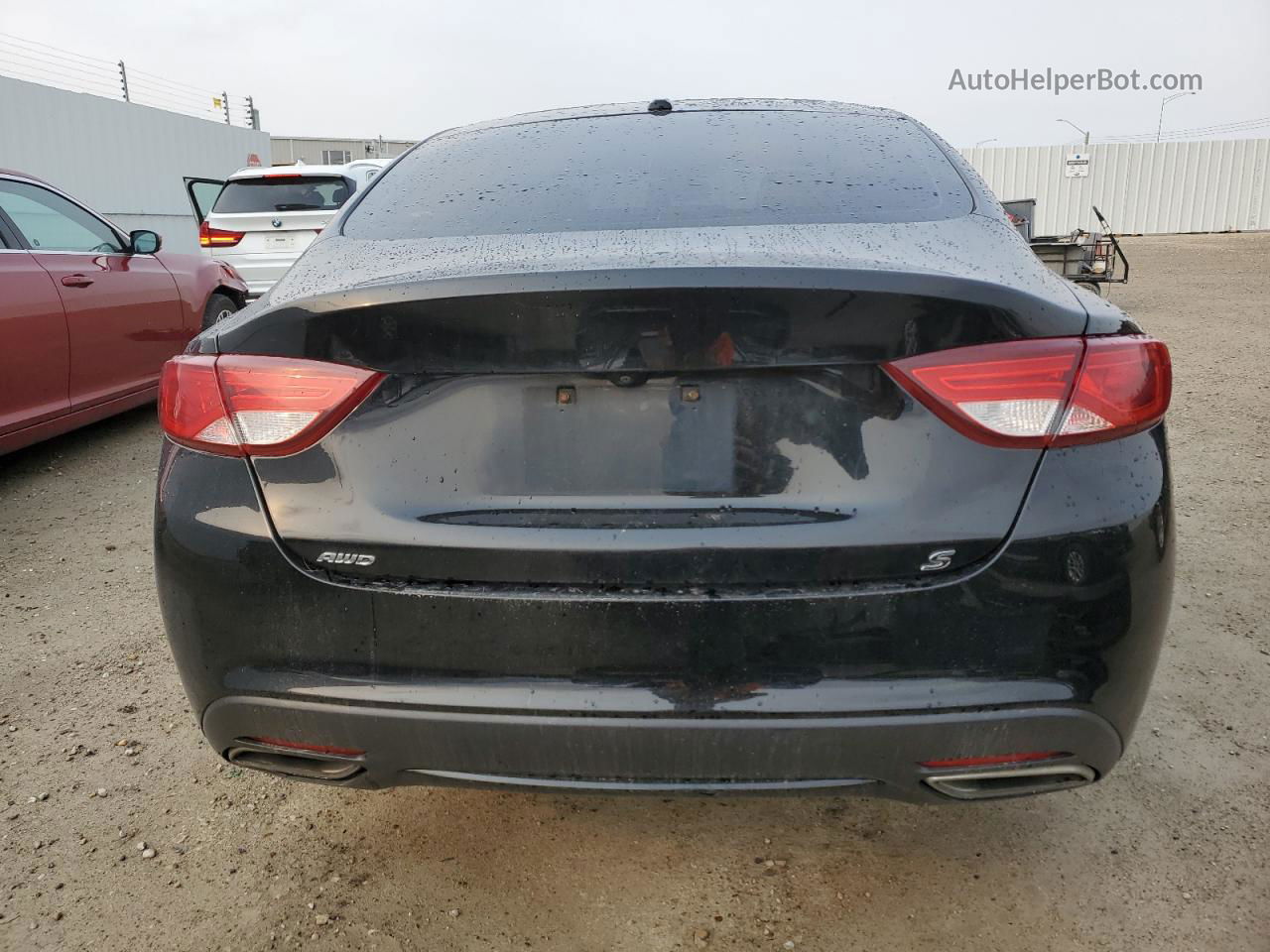 2015 Chrysler 200 S Черный vin: 1C3CCCDG5FN664582