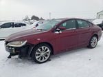 2015 Chrysler 200 S Maroon vin: 1C3CCCDG5FN700593