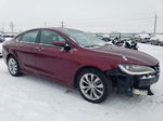 2015 Chrysler 200 S Maroon vin: 1C3CCCDG5FN700593