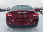 2015 Chrysler 200 S Maroon vin: 1C3CCCDG5FN700593