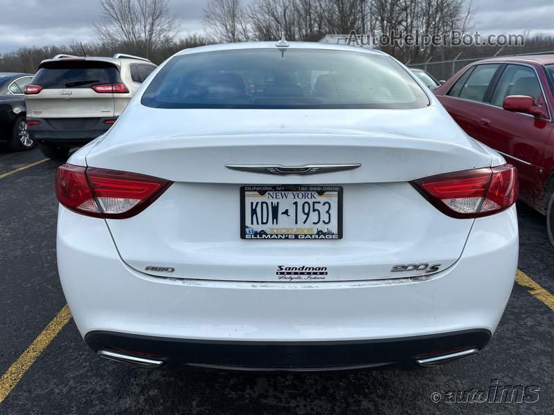 2016 Chrysler 200 S vin: 1C3CCCDG5GN180445